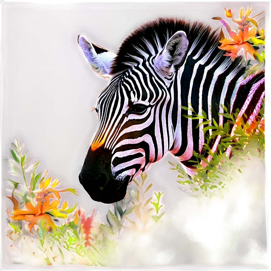 Zebra Sunset Scene Png 58 PNG Image