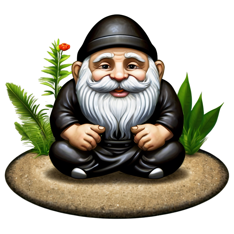 Zen Garden Gnome Png Hga16 PNG Image