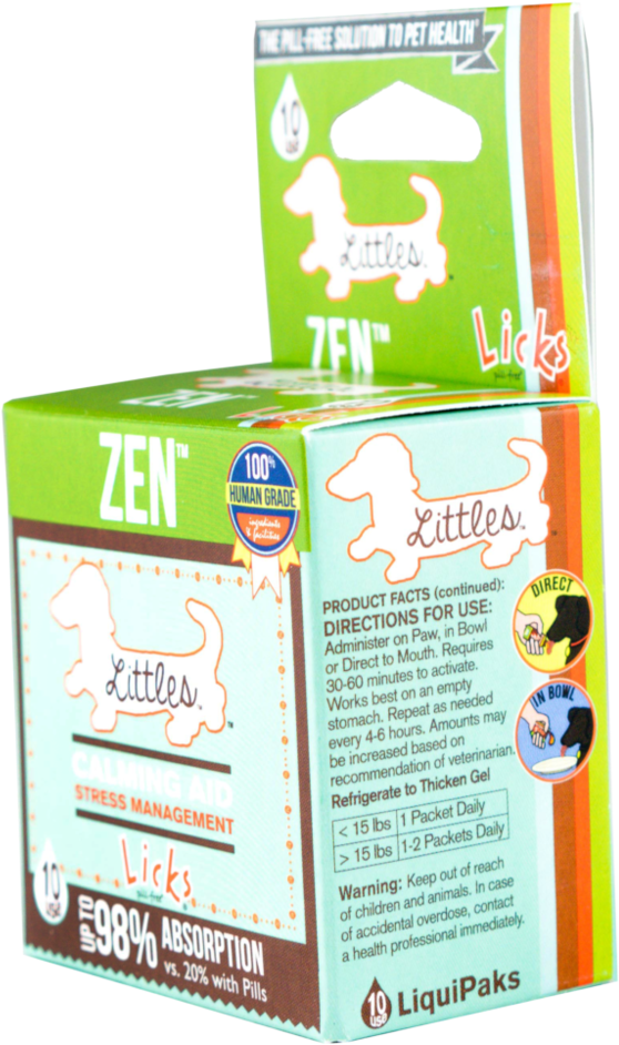 Zen Littles Pet Health Liqui Paks PNG Image