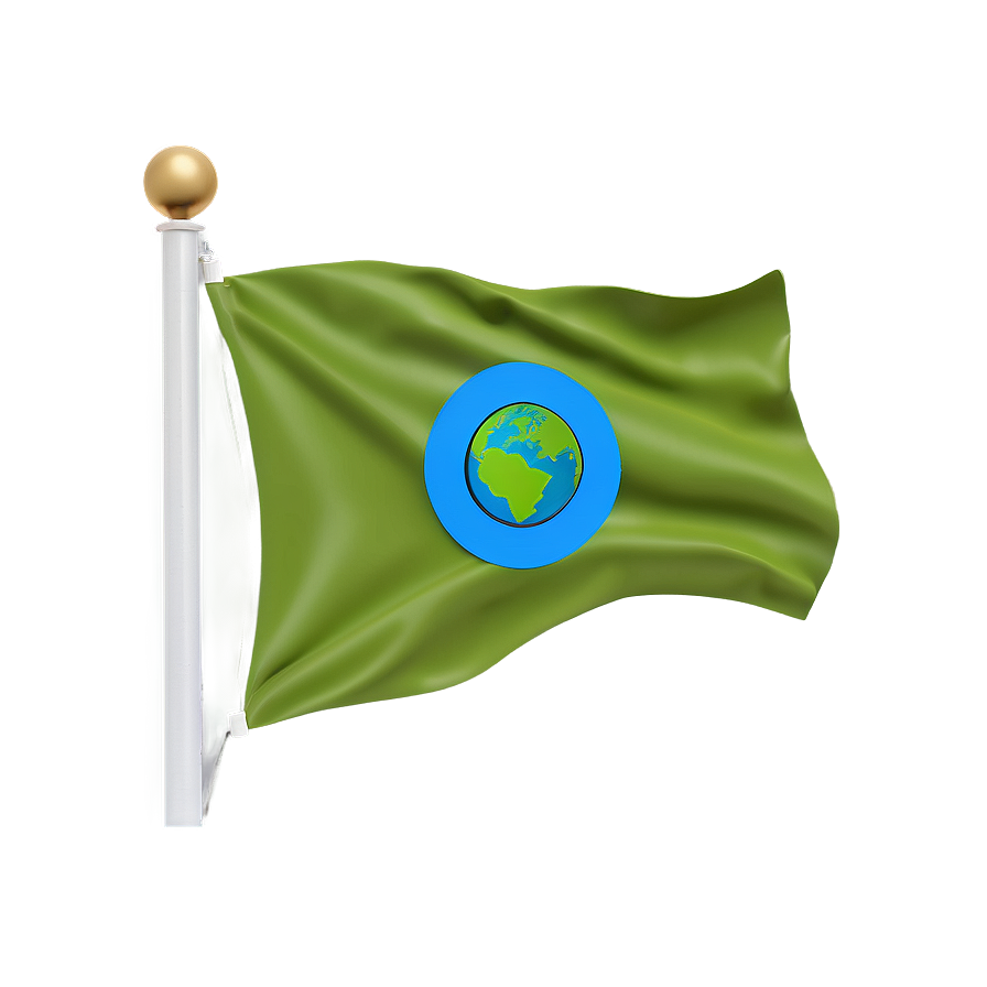 Zero Waste Green Flag Png 74 PNG Image