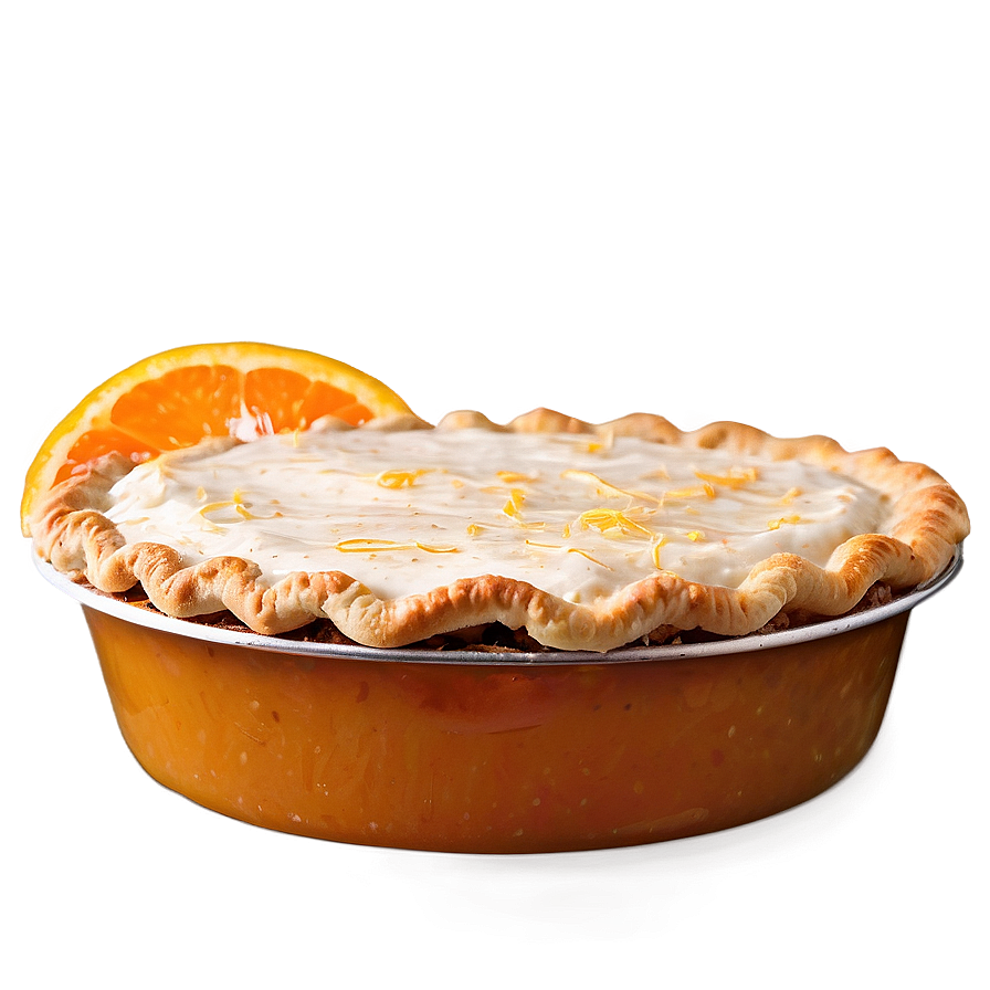 Zesty Orange Marmalade Pie Png Jla3 PNG Image