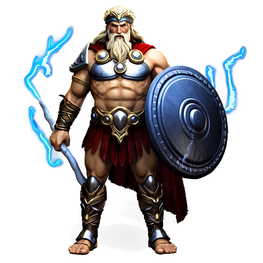 Zeus God Of Thunder Png Ofj44 PNG Image