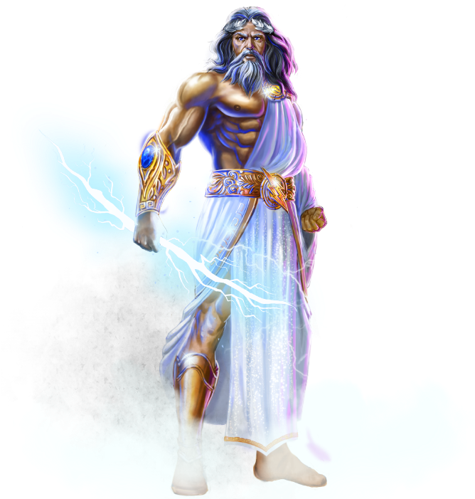 Zeus Greek Godof Thunder PNG Image