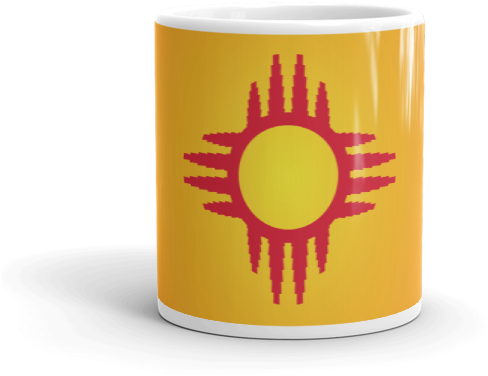 Zia Symbol Mug Design PNG Image