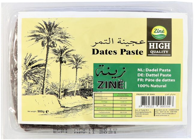 Zine Dates Paste Packaging PNG Image