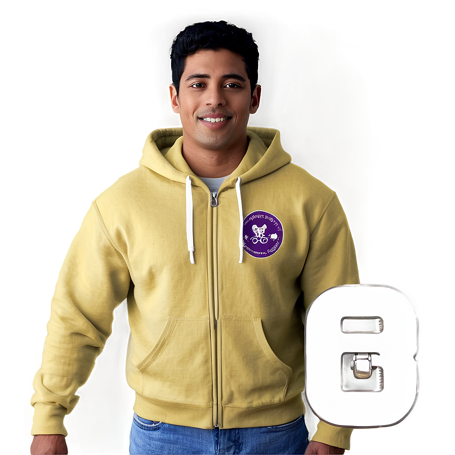 Zip Up Hoodie C PNG Image