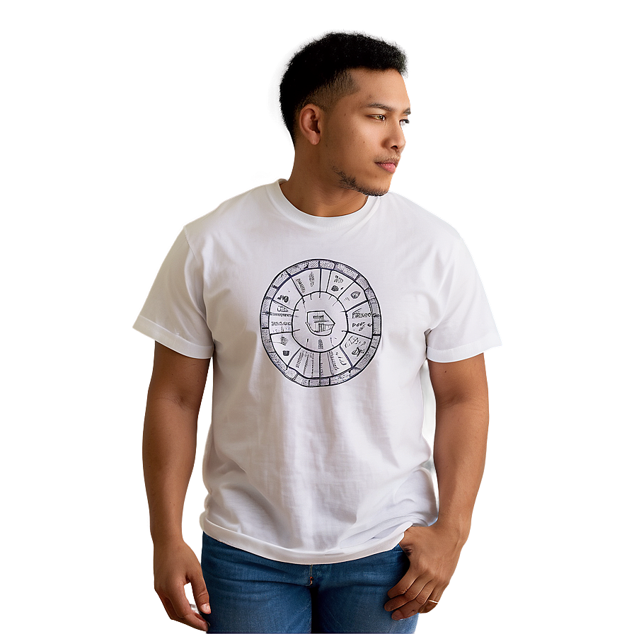 Zodiac Sign Graphic Tee Png 76 PNG Image