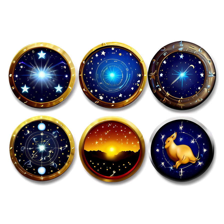 Zodiac Star Signs Png Hrq PNG Image