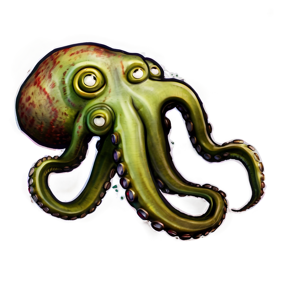 Zombie Octopus Png 58 PNG Image