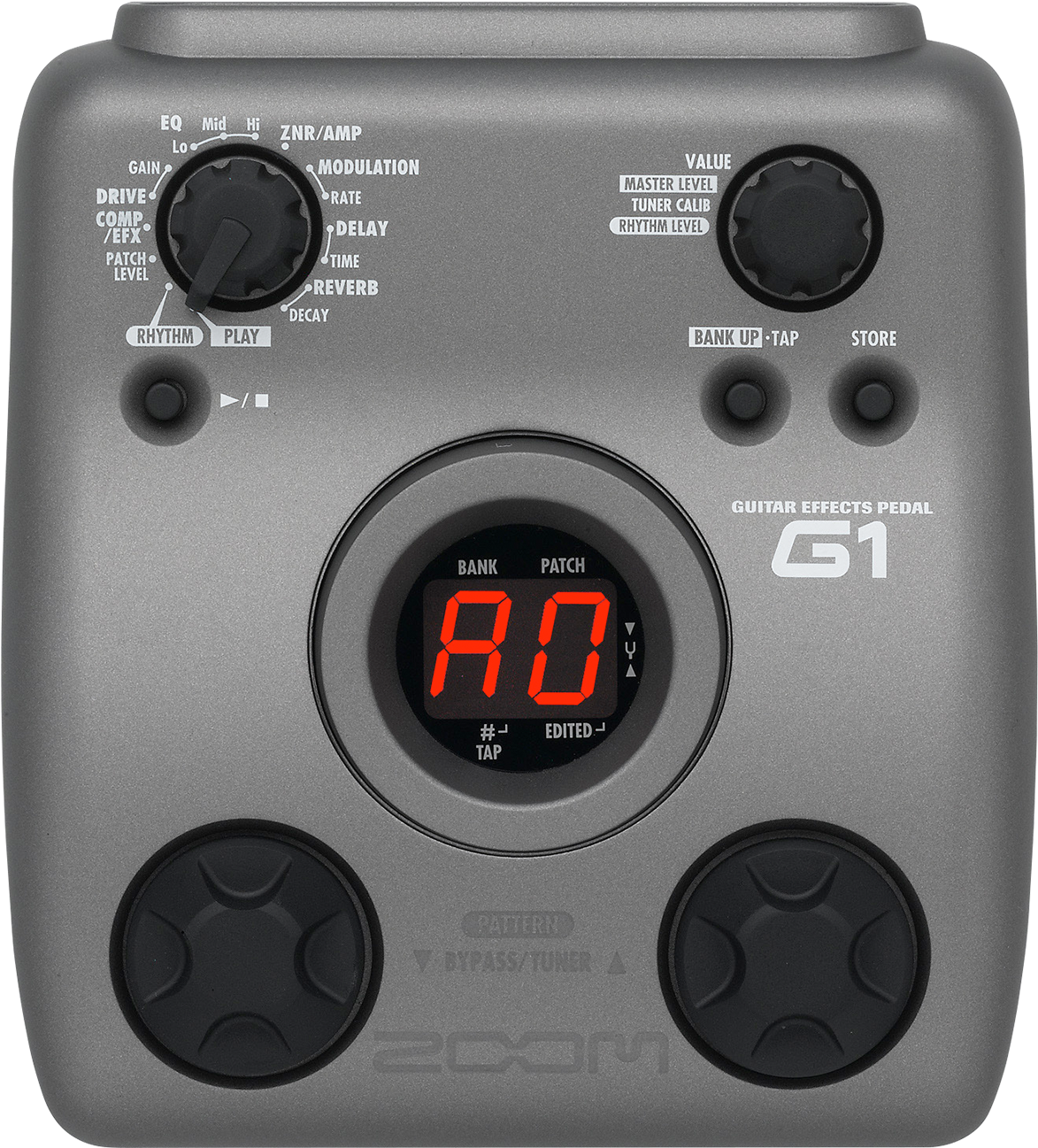 Zoom Guitar Effects Pedal PNG Image