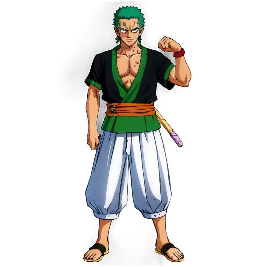 Zoro Wano Outfit Png 05212024 PNG Image