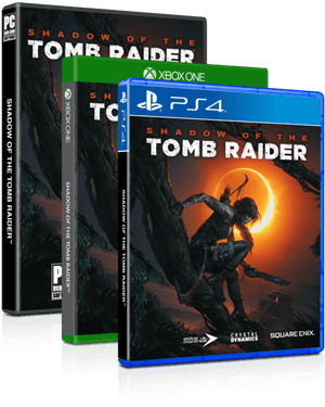 00 - Tomb Raider Shadow Ps4, HD Png Download PNG image with transparent background