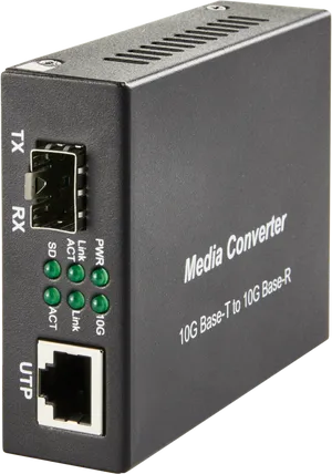 10 G Ethernet Media Converter PNG Image