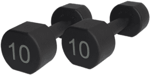 Black Dumbbells - Dumbbell, HD Png Download PNG