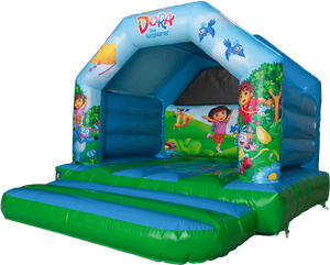 12 X 12 A Frame Bouncy Castle Dora The Explorer - Inflatable, HD Png Download PNG image with transparent background