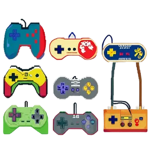 16 Bit Retro Gaming Achievements Png 06252024 PNG Image