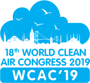 18th World Clean Air Congress2019 Logo PNG image with transparent background