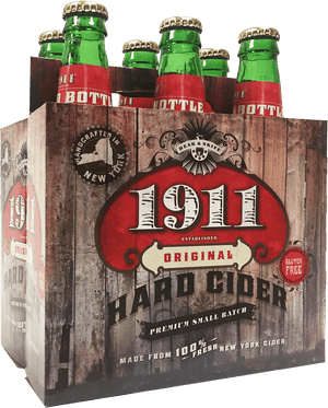 1911 Original Hard Cider Pack PNG image with transparent background