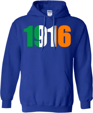 1916 Irish History Hoodie PNG Image