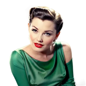 1950s Hollywood Glamour Portraits Png 43 PNG Image