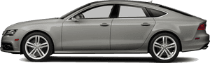 2018 Audi S7 Side Grey Png Image - Audi A4 2019 Side, Transparent Png PNG image with transparent background