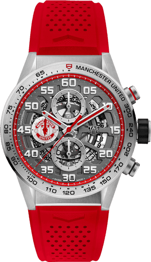 2018 Manchester United Special Editions - Tag Heuer Men's Car201m.ft6156 Carrera Chronograph, HD Png Download PNG image with transparent background