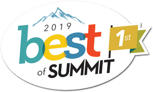 2019 Bestof Summit Award Logo PNG image with transparent background