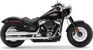 2019 Harley-davidson Softail Slim Vivid Black - 2020 Harley Davidson Softail Slim, HD Png Download PNG image with transparent background
