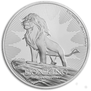 2019 Niue 1 Oz Silver $2 Disney Lion King 25th Anniversary - Lion King Silver Coin, HD Png Download PNG image with transparent background