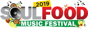 2019 Soul Food Music Festival Logo PNG Image