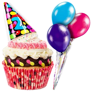 2nd Birthday Party Supplies Png 2 PNG Image