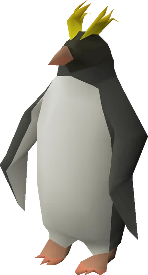 3 D Animated Penguin Character PNG Image