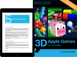 3 D Apple Game Development Book Cover PNG image with transparent background