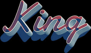 King 3d Letter Png Name - King Name 3d Png, Transparent Png PNG image with transparent background