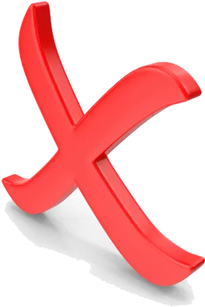 3 D Red Cross Symbol PNG Image