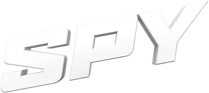 3 D Spy Text Logo PNG Image