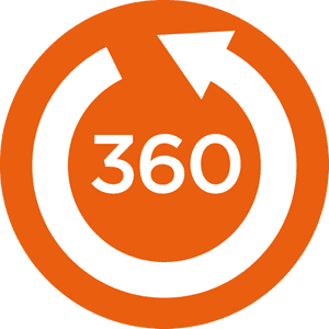 360 Degree View Icon PNG image with transparent background