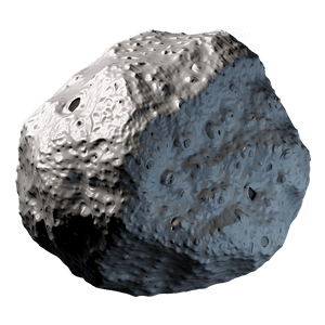 3D Asteroid Model PNG ard PNG