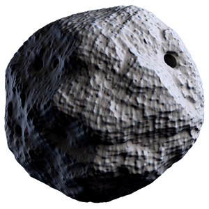 3D Asteroid Model PNG bge55 PNG