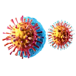 3d Coronavirus Model Png Ooc PNG Image