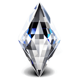 3D Diamond Shape PNG kro PNG image with transparent background