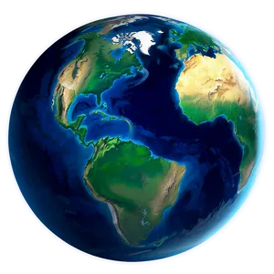 3d Earth For Environmental Projects Png 13 PNG Image