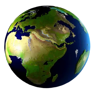 3d Earth For Environmental Projects Png Cna12 PNG Image