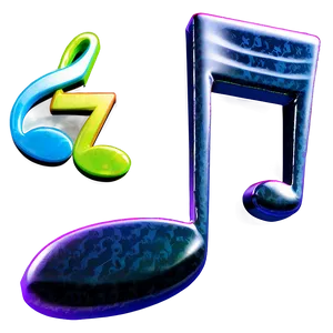 3d Eighth Note Image Png 06132024 PNG Image