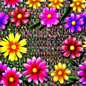 3d Floral Texture Png 06132024 PNG Image