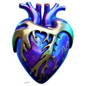 3D Heart Design PNG 05252024 PNG image with transparent background