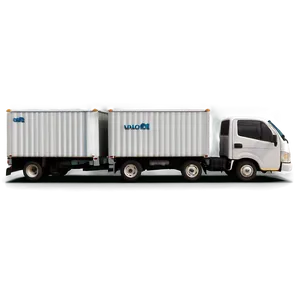 3d Mail Transport Truck Png Way PNG Image