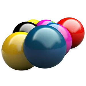 3d Pool Ball Model Png 06212024 PNG Image