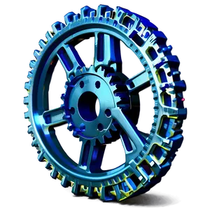 3d Printed Cog Model Png Klg62 PNG Image