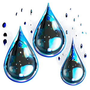 3d Rain Drop Png Graphic Bdy67 PNG Image